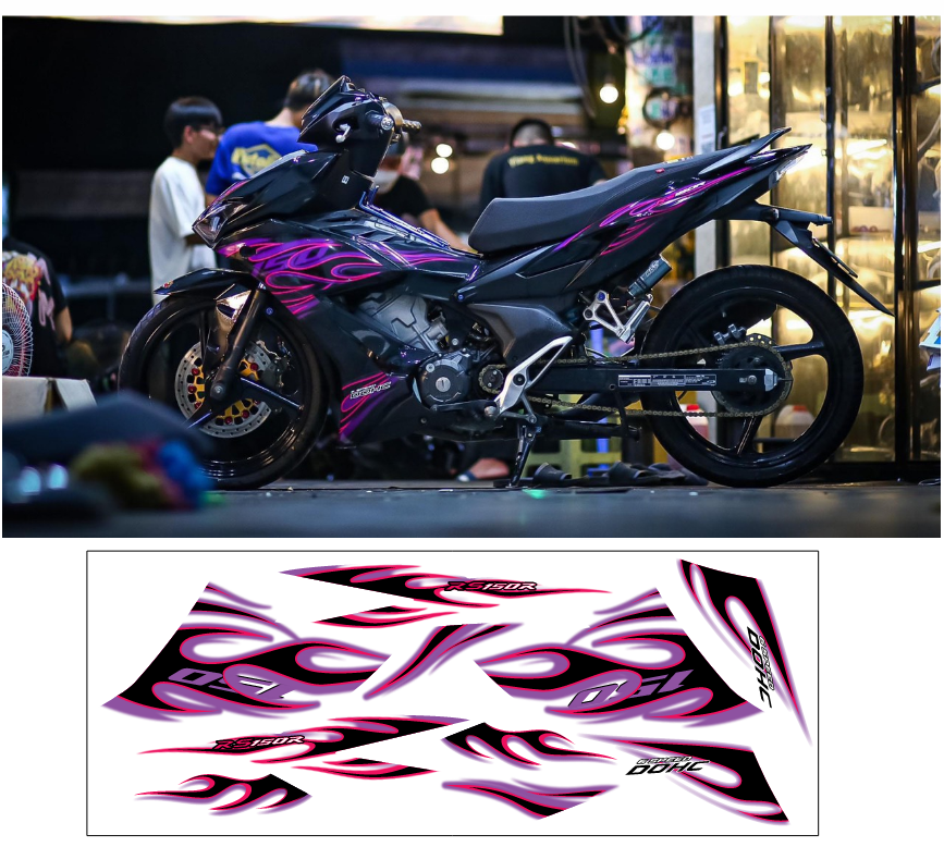 Tem rời winner x - mẫu lửa
