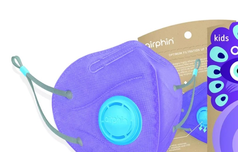 (Sử dụng 30 ngày) Khẩu trang trẻ em Airphin