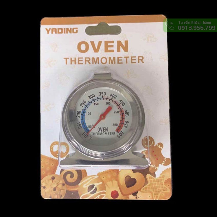 Nhiệt kế lò nướng Oven 0°C - 300°C