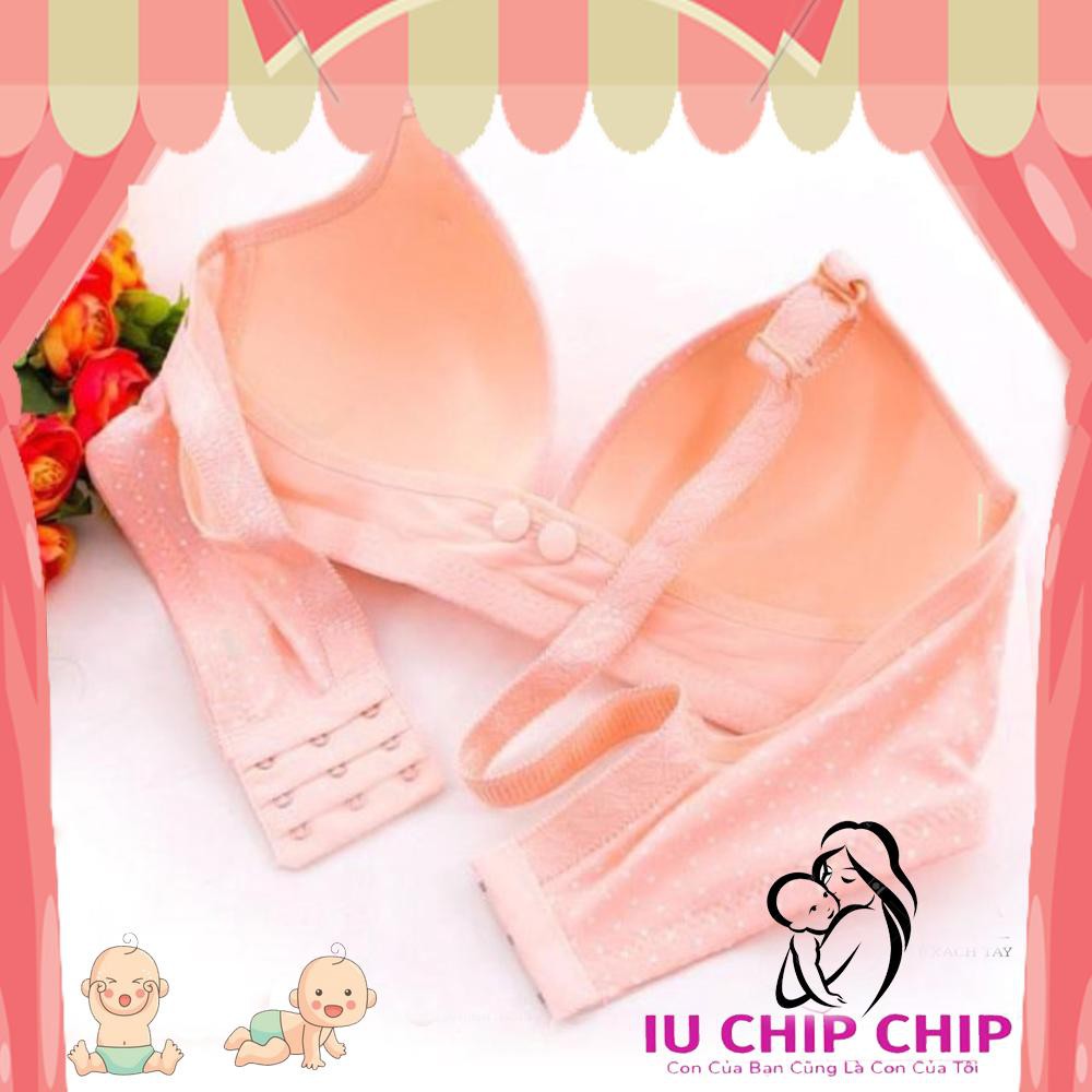 Áo lót mở cúc chấm bi Thái Lan cho bà bầu ( loại đẹp)