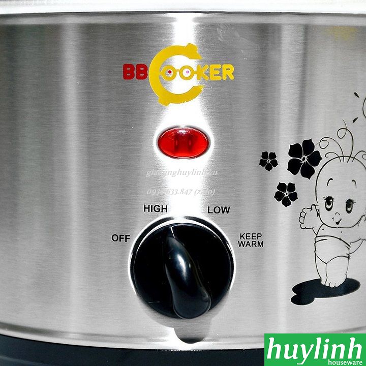 Nồi nấu cháo chậm BBcooker BS15 - 1.5 lít