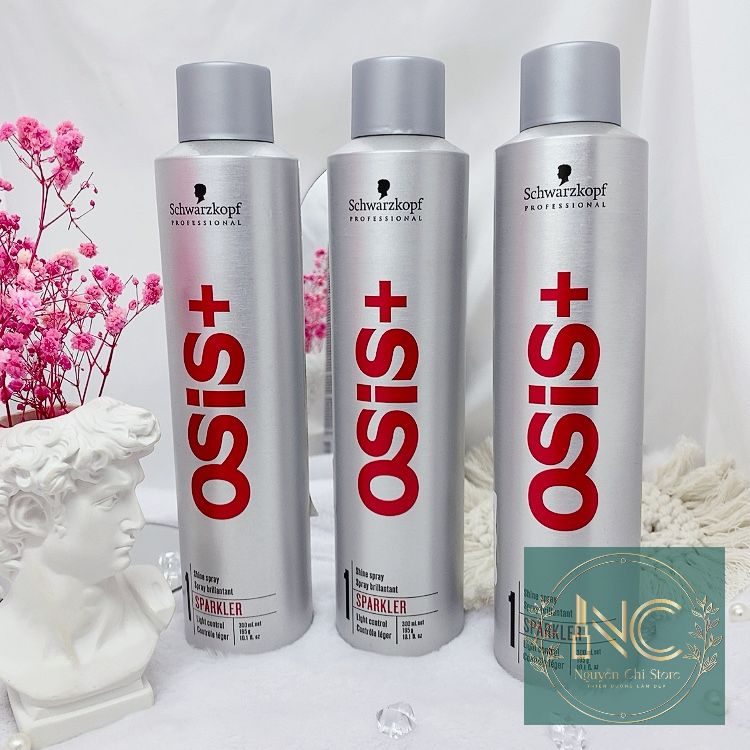 Dưỡng chất xịt bóng tóc osis spakler 300ml