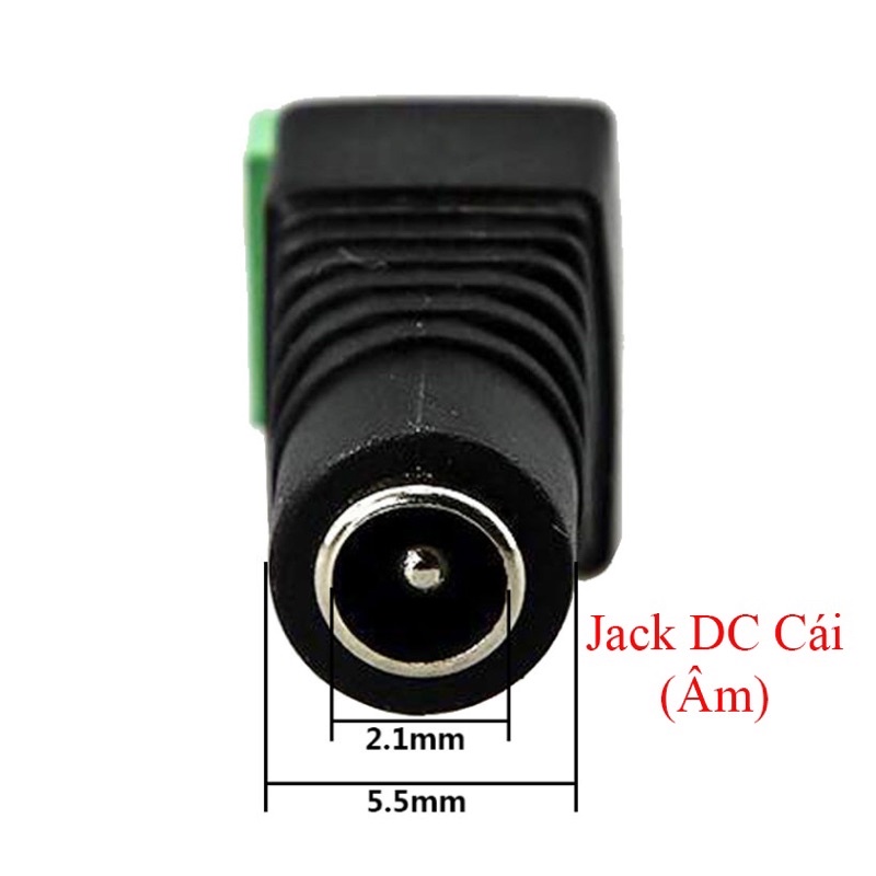 Jack DC cái (âm) túi 100c