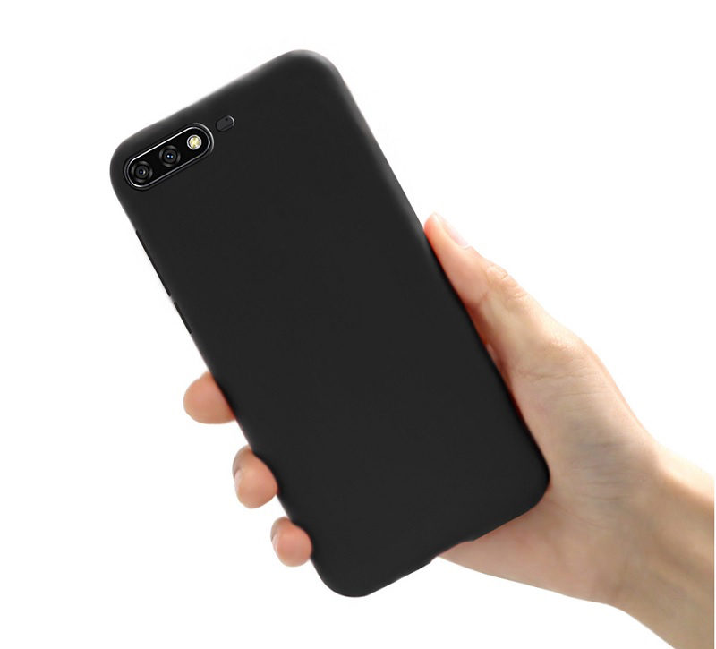Ốp lưng silicon màu Huawei Y7 Pro 2018