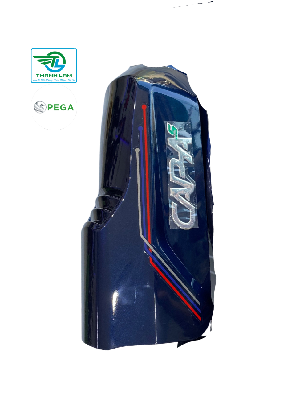 Cylinder body plastic case cap a Pega electric bike-Original