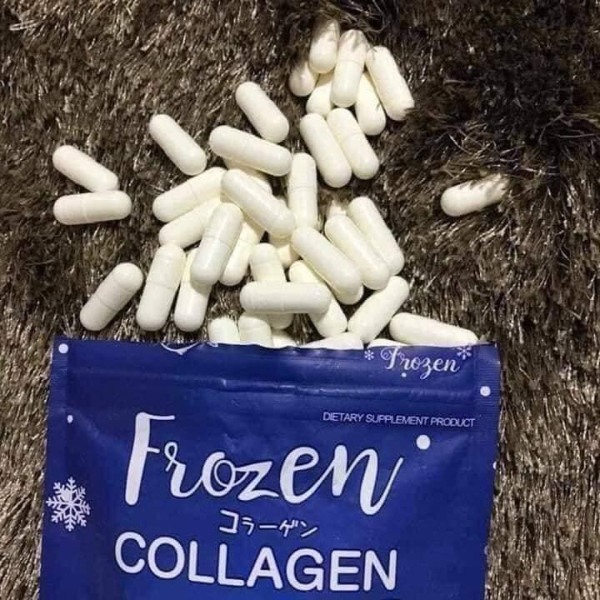 [chính hãng] Viên uống Frozen Collagen 2 in 1 Whitening X10 (túi 60v)