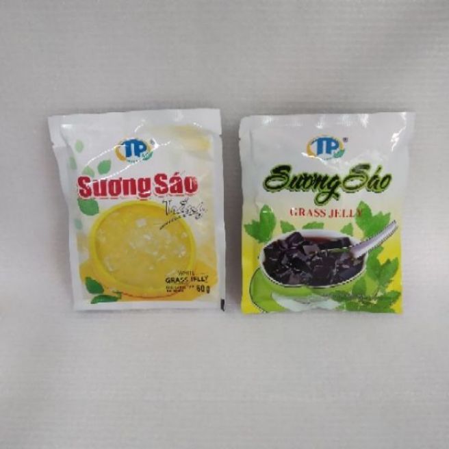 sỉ toàn quốc kombo 5 gói thạch sương sáo trắng + 5 gói thạch sương sáo đen