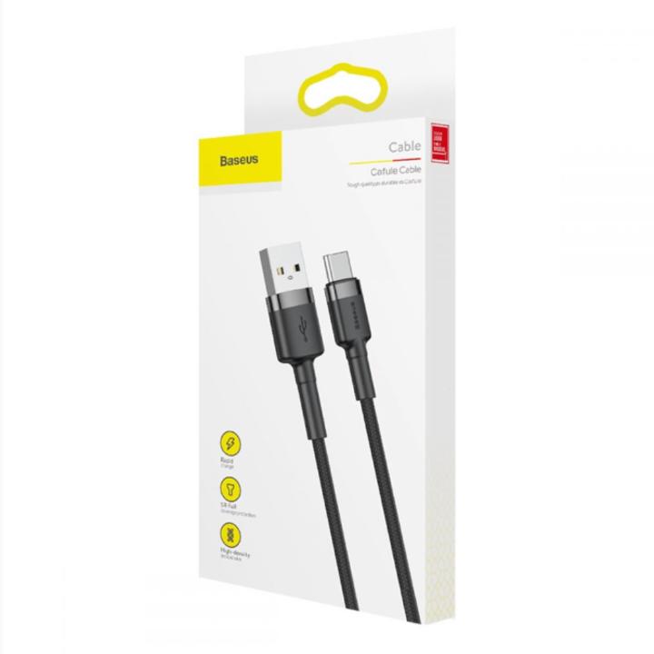Cáp sạc nhanh Type-C nhãn hiệu Baseus CATKLF-CG1 dài 1m ( Màu đen)