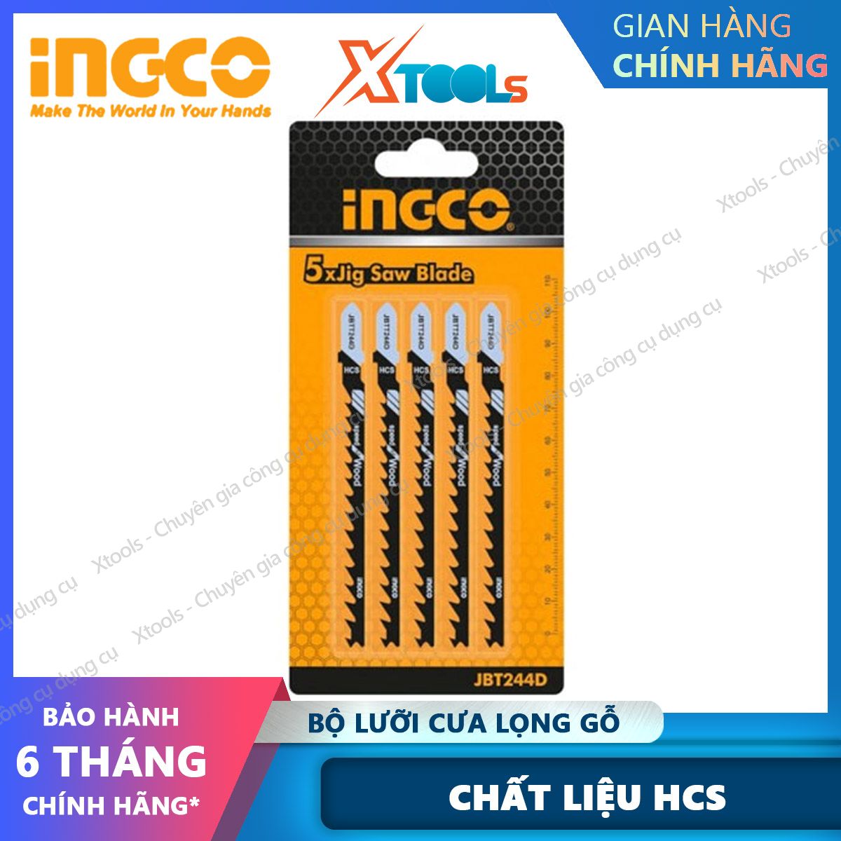 Ingco jbt244d wood chip saw blades set HCS material saw blades, for soft chipboard cutting, wood core plywood, chipboard, curve cutting