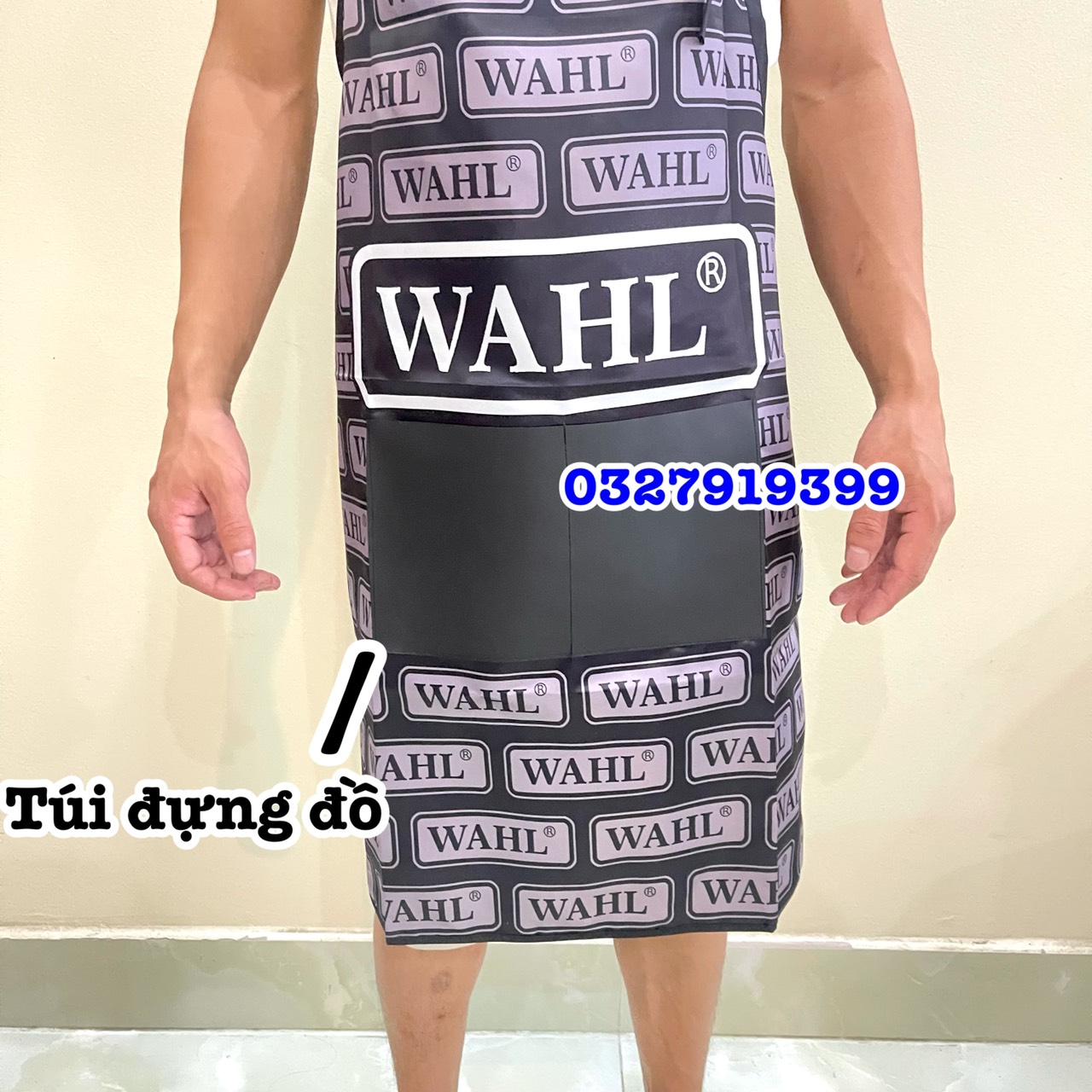 Tạp dề mặc cắt tóc WAHL Barber
