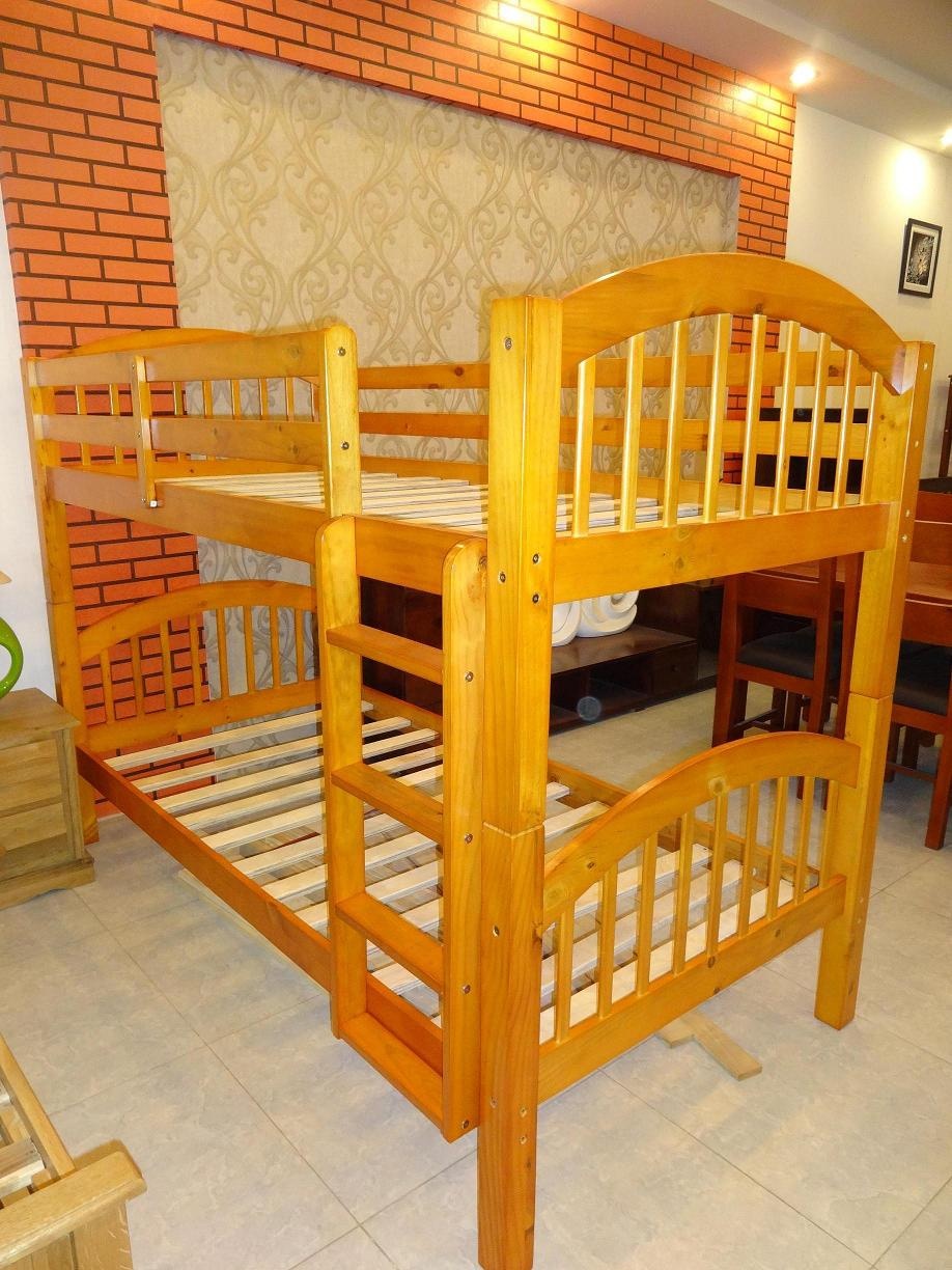 Giường Tầng Uni 1m-1m Gỗ Tự Nhiên (TN)