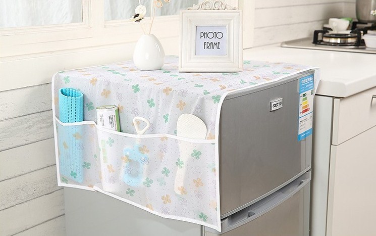 Tấm phủ tủ lạnh có ngăn tiện dụng