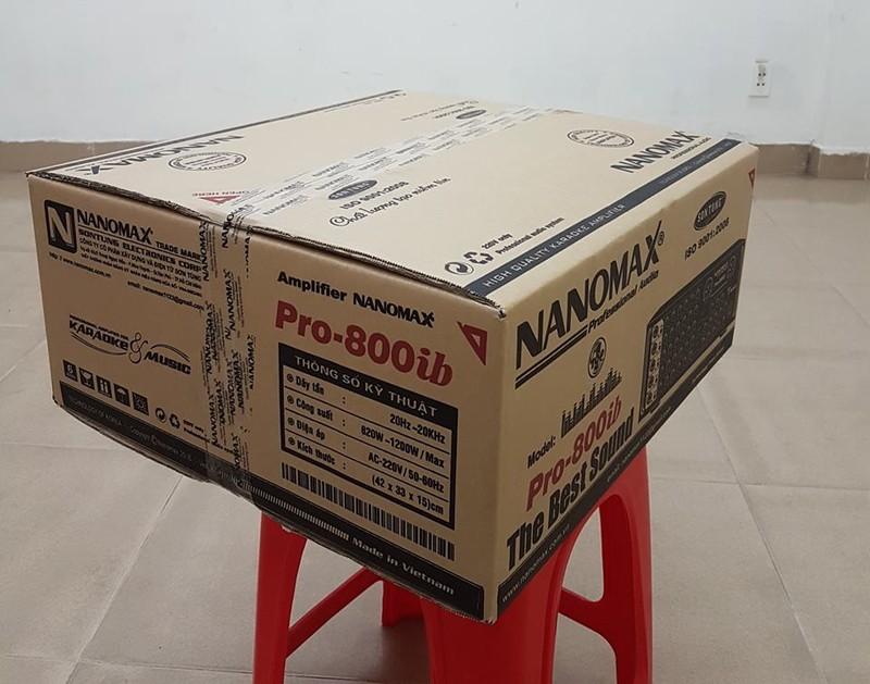AMPLY KARAOKE NANOMAX PRO 800IB 24 SÒ 1300W CÓ BLUETOOTH