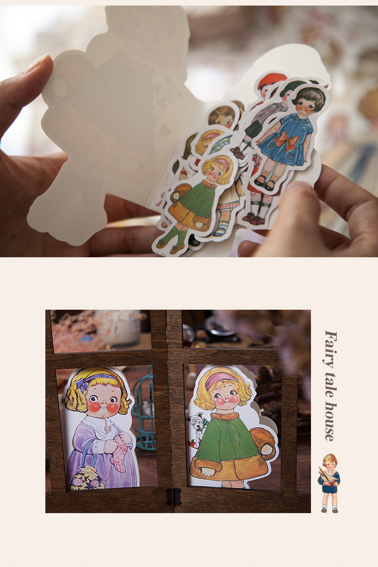 Set 40 sticker fairy tale house (Hàng có sẵn)