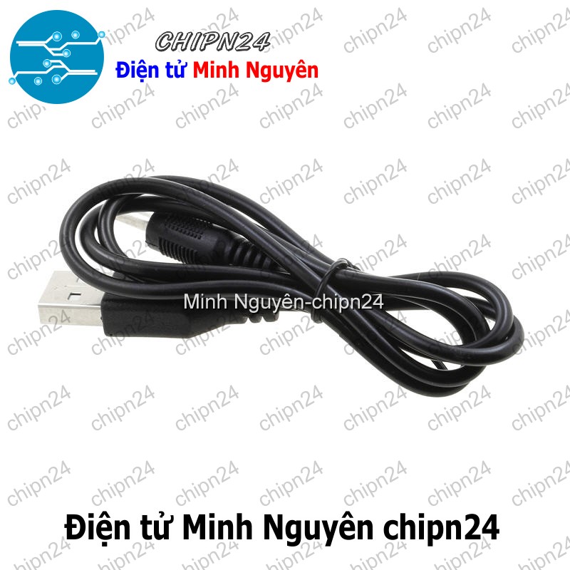 [1 sợi] (P79) Dây chuyển USB ra Jack DC 3.5x1.3MM Dài 70cm - HH004471