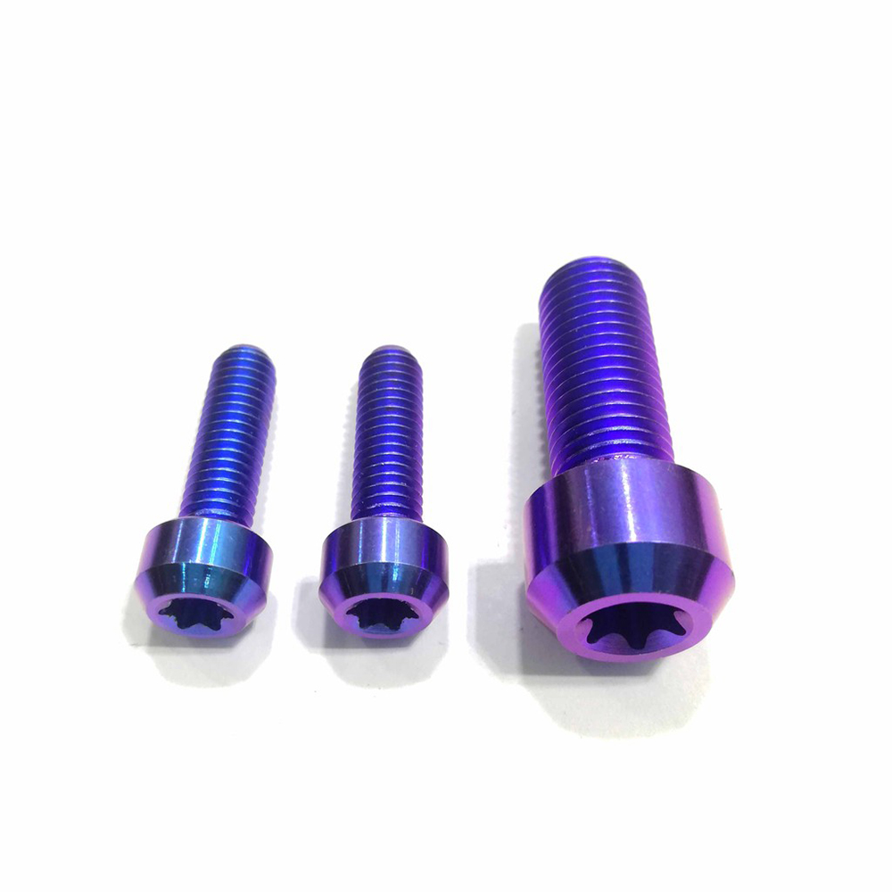 Combo 3 ốc titan chuẩn GR5 gắn kiếng xoay Rizoma