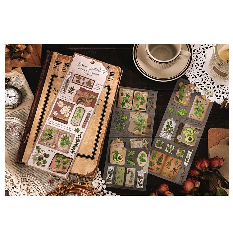 Sticker ảnh RETRO trang trí Scrapbook, sổ tay, vở - [ 147 ]