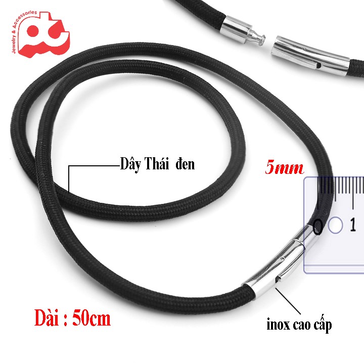 [Hoàn tiền 6%]Dây chuyền inox nam cá tính tại HCM cao cấp bảo hành không đen - trangsucpt PTDCNA24 (5MM)