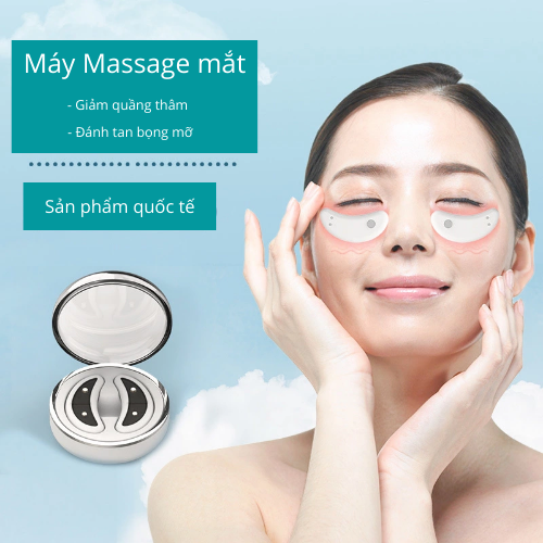 Máy massage mắt giảm quầng thâm mắt Ailido