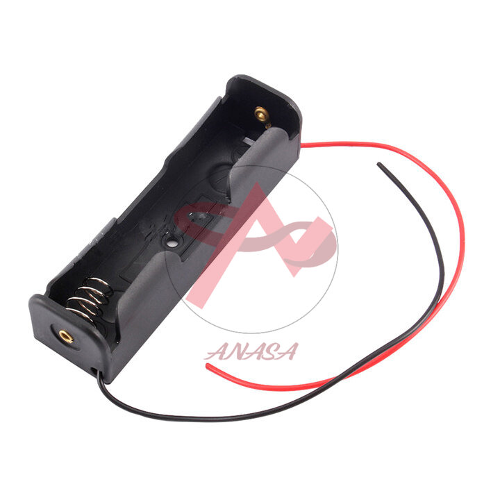 Đế Pin 18650 Có Dây (Đấu Nối Tiếp) 2 Pin