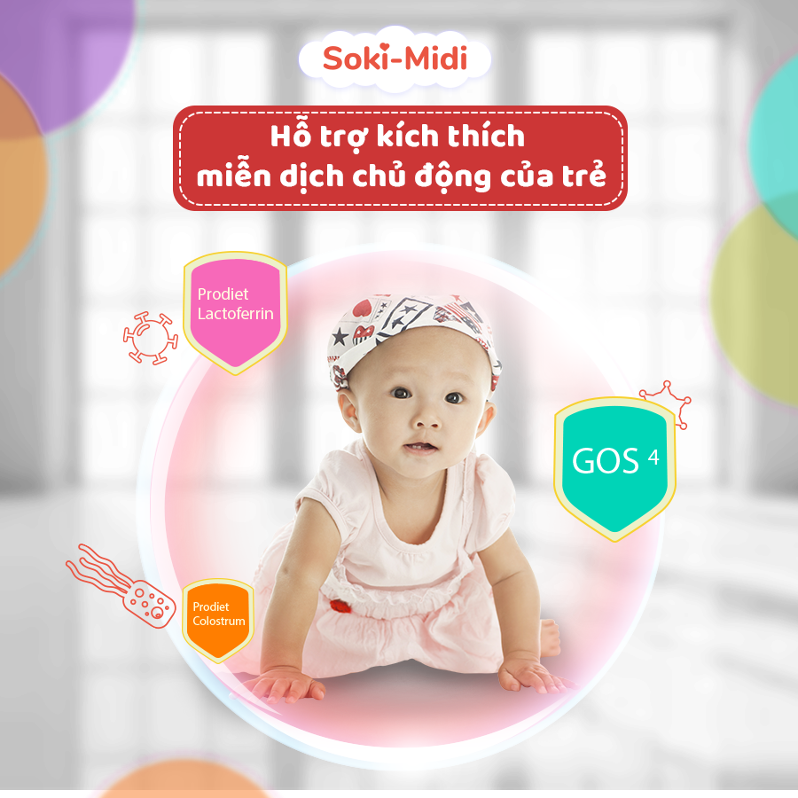 SOKI MIDI BABY - TĂNG ĐỀ KHÁNG TỰ NHIÊN