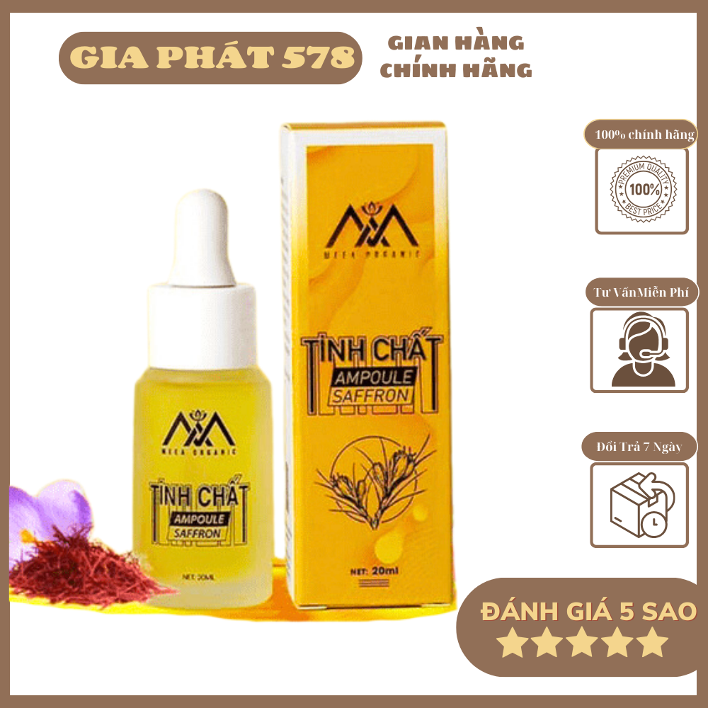 Serum Dưỡng Da Cá Hồi Ampoule safron