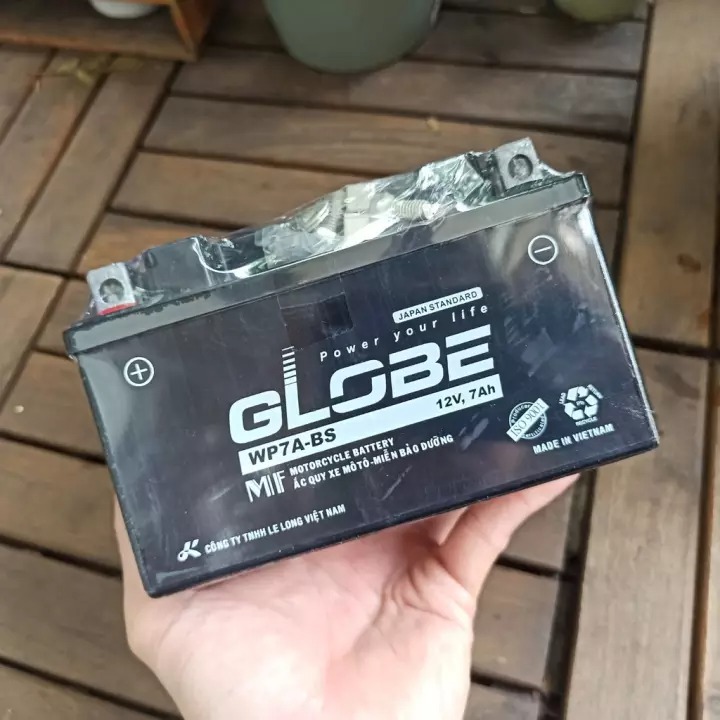 Bình ắc quy GLOBE WP7A-BS 12V-7Ah