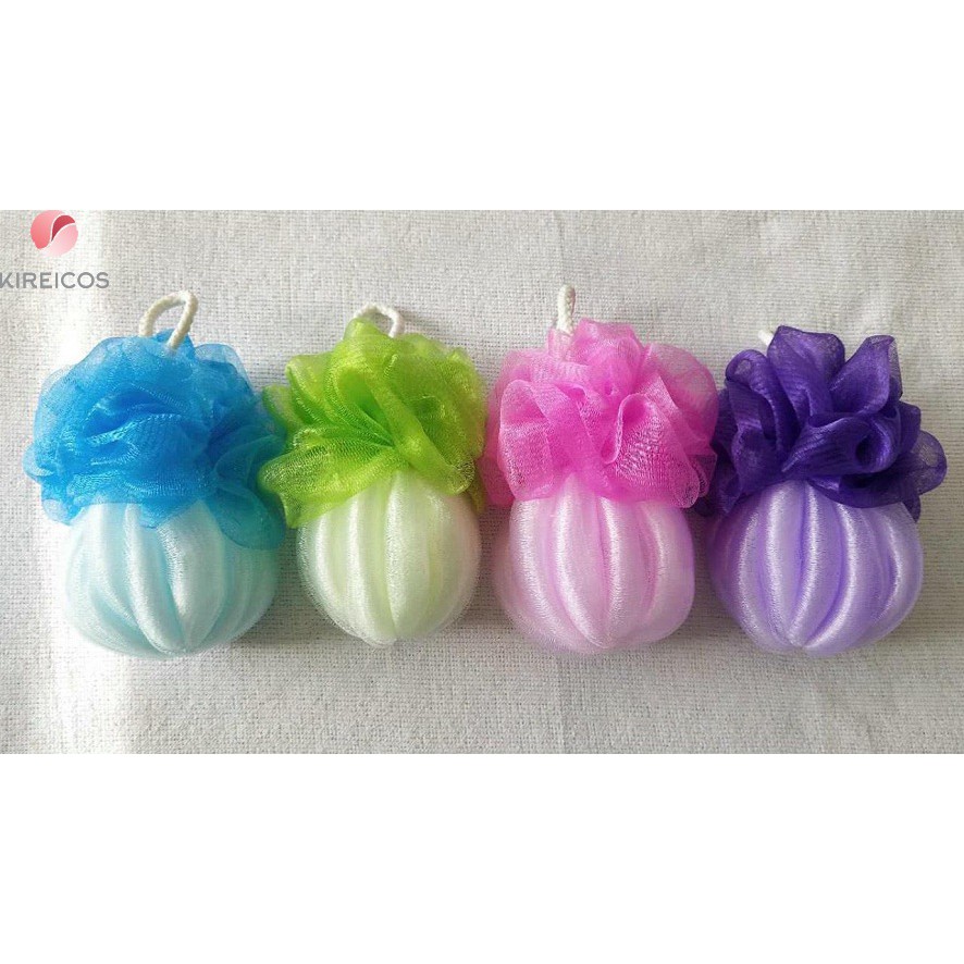 Bông tắm hình hoa tạo bọt dễ thương