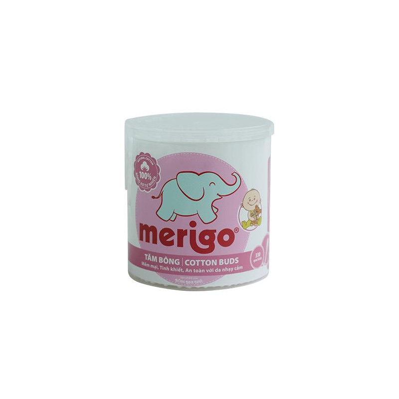 Tăm bông merigo hộp 330 que