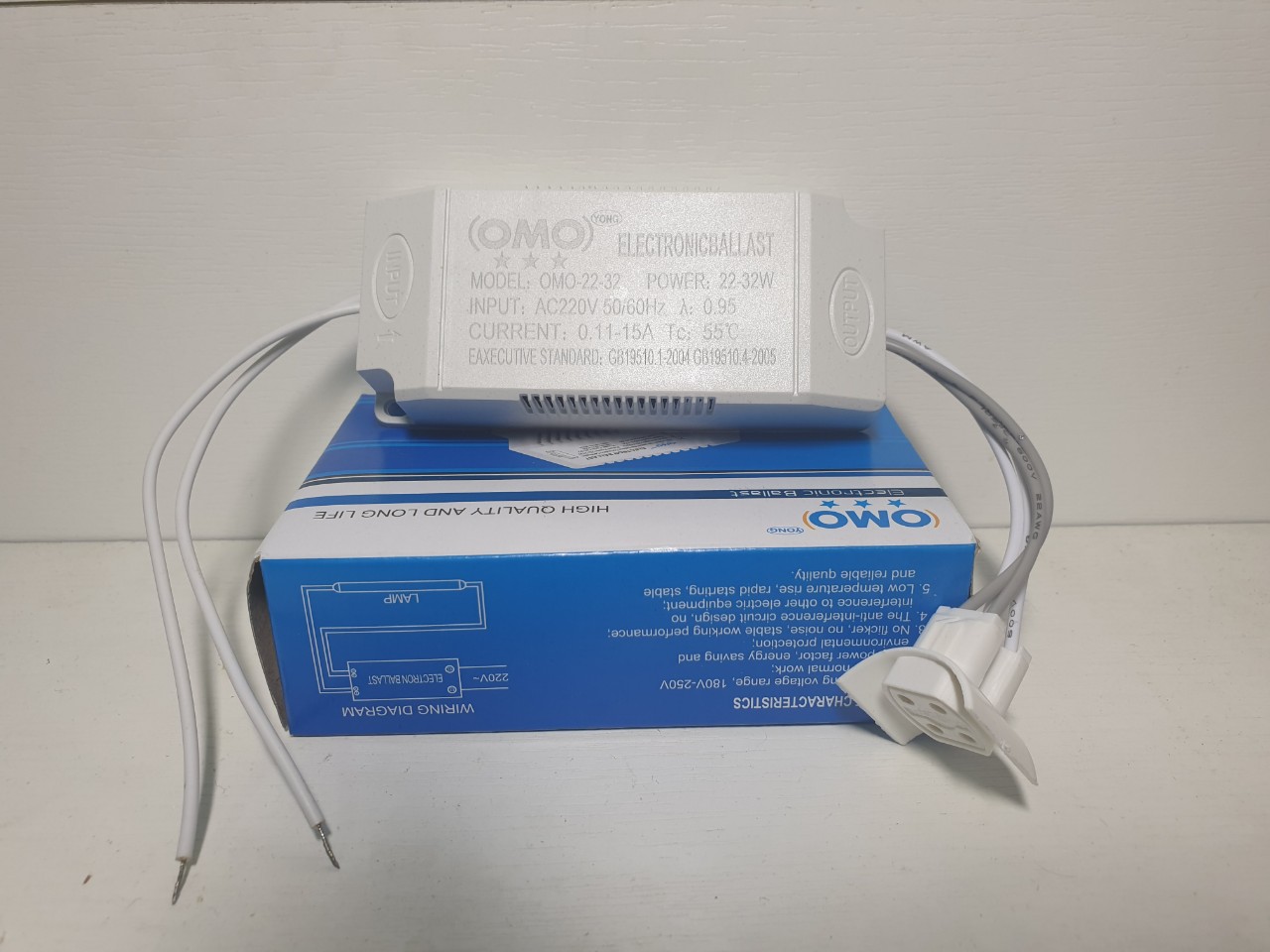 Tăng phô điện tử cho bóng đèn vòng tròn, đèn mâm T5 22W-32W
