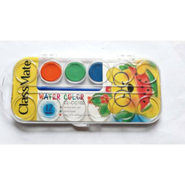 Màu nước dạng khô Classmate không độc hại