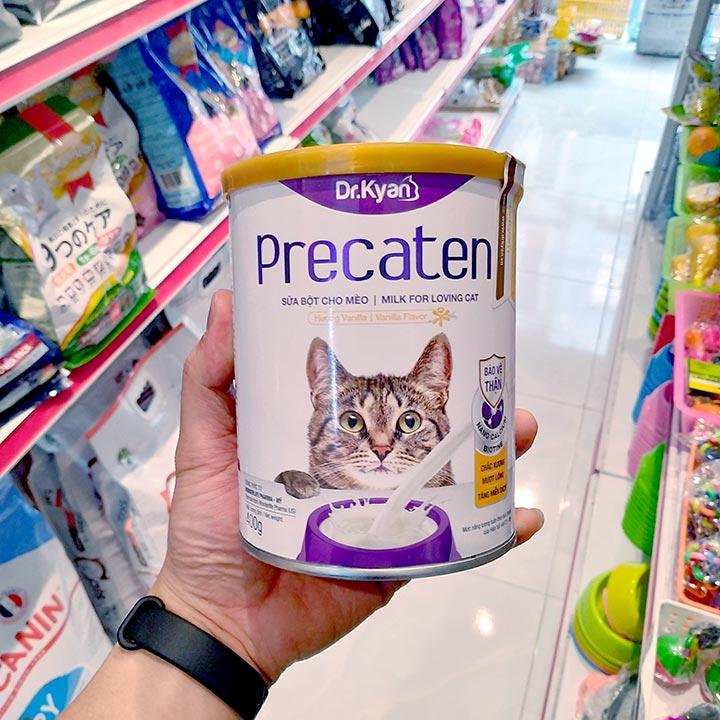 [HOÀN TIỀN 10%]Sữa bột cho mèo Dr.Kyan Precaten Lon 400g - Cutepets