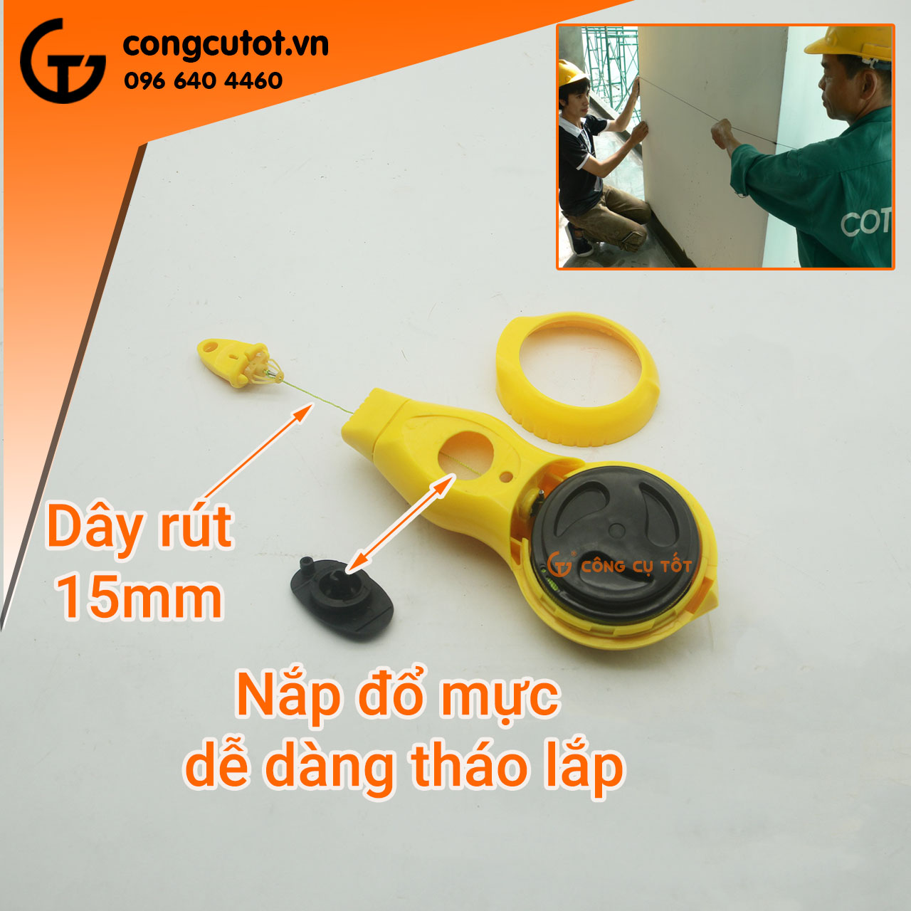 Búng mực Bosi SO-160815 15m