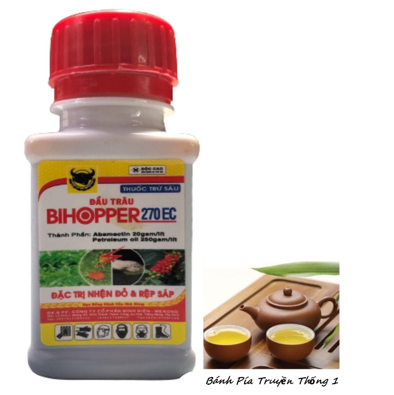 Chế phẩm sinh học trừ rệp sáp, nhện đỏ bihopper - #016b# 50ml