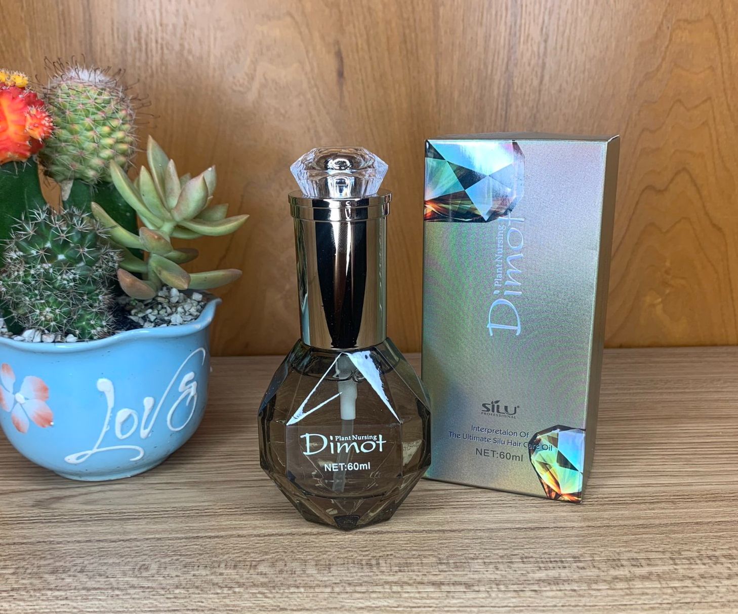 Tinh Dầu Dưỡng Tóc Dimot Silu 60ml