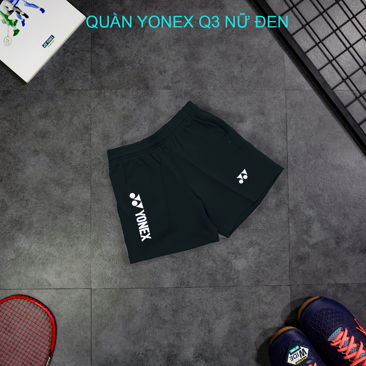 Quần đùi cầu lông nữ, quần thể thao nữ