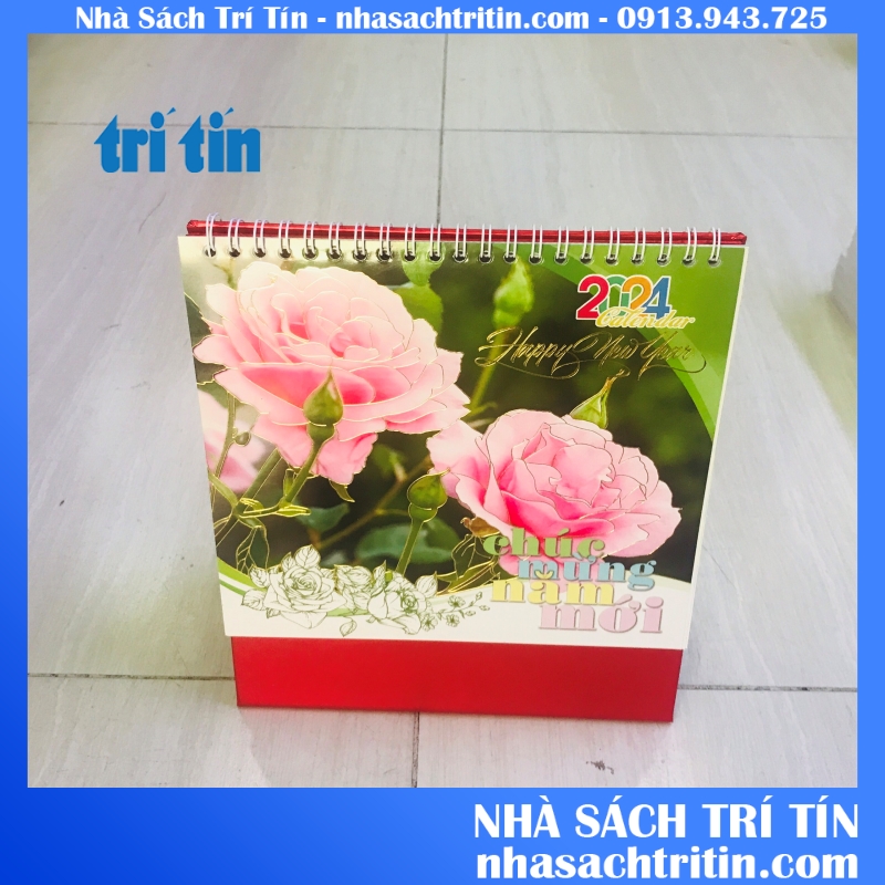 Lịch để bàn 2024 chữ A