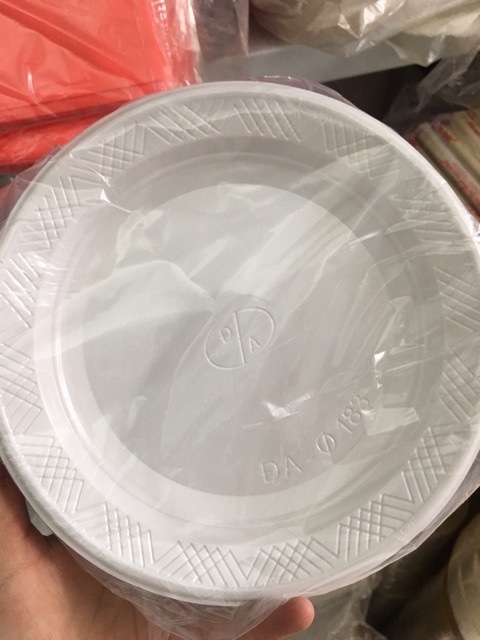 50 Đĩa Nhựa Dùng Một Lần Nhiều Size