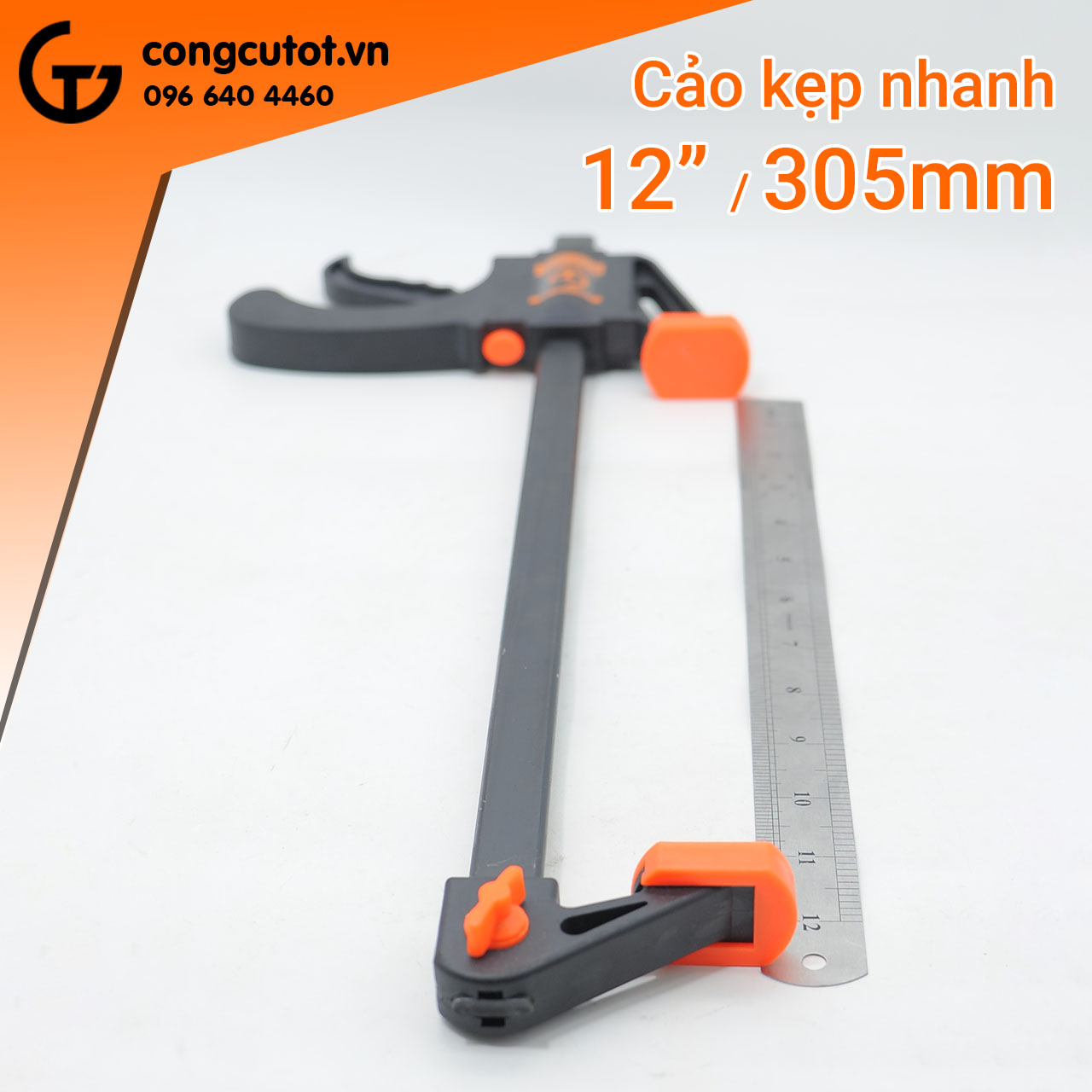 Cảo kẹp nhanh 12inch