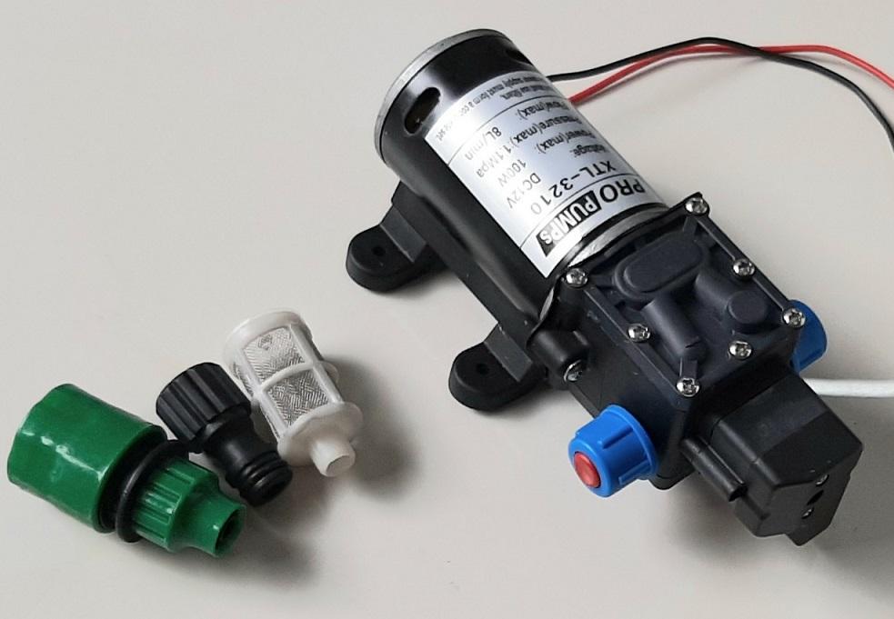 Máy bơm áp lực 12V 100W 8 lít