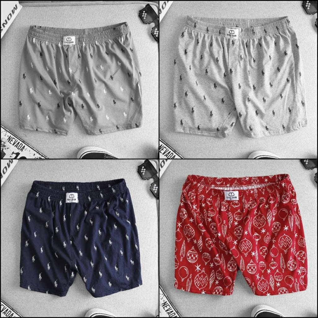 ( Quần đùi mùa hè) Quần đùi nam thun cotton mặc ngủ thoải mái, chất lượng (BIG SIZE)