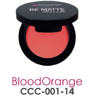 Phấn má hồng City Color BE MATTE BLUSH 15g