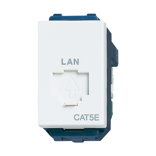 Ổ cắm Data CAT5 Panasonic, [Dòng WIDE] Hạt mạng WEV2488SW