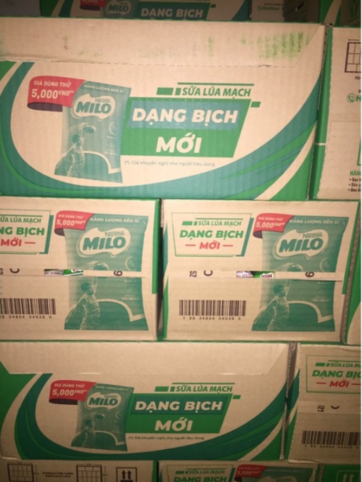 [COMBO 10 BỊCH] SỮA MILO DẠNG BỊCH NƯỚC PHA SẴN 180ML