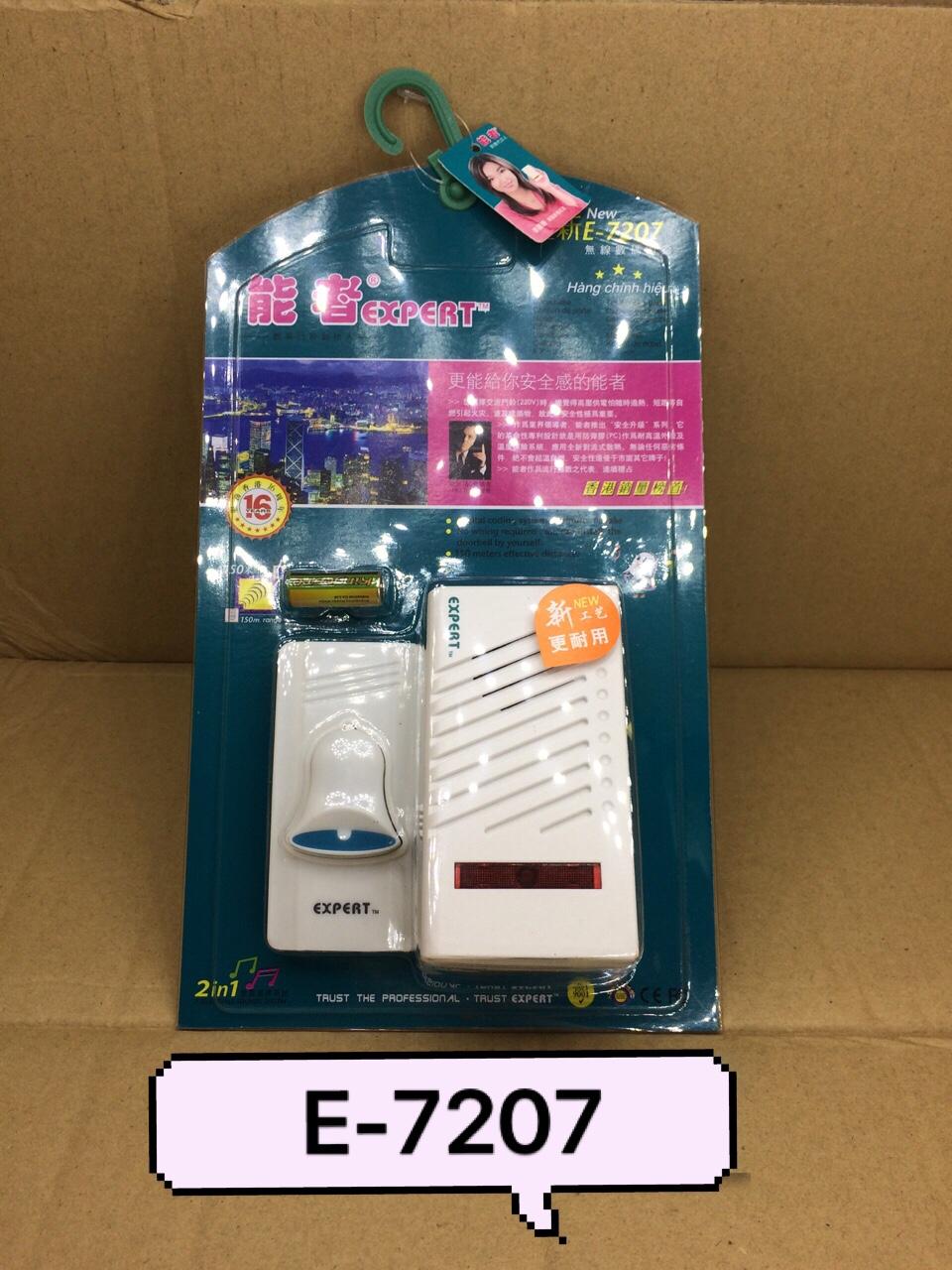 [HCM]Chuông cửa không dây cao cấp EXPERT E-7207 (Loại Tốt)