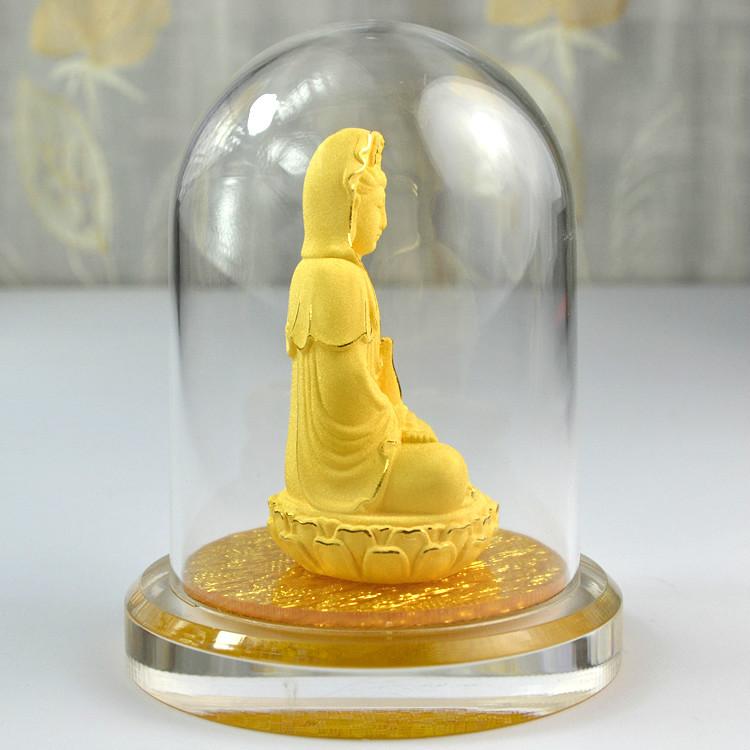 Tượng để xe Hình Quan Thế Âm Bồ Tát