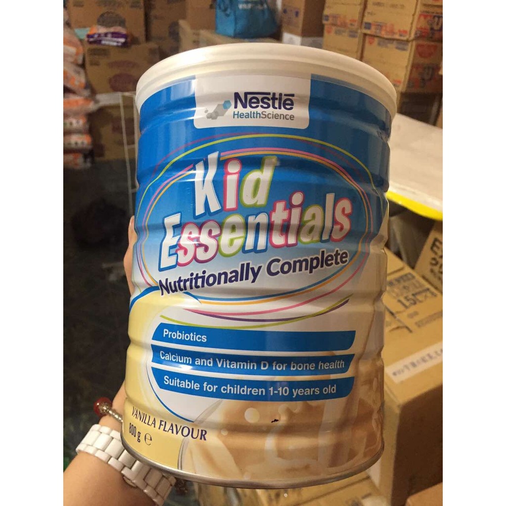 Sữa bột Kid Essentials 800g mẫu mới