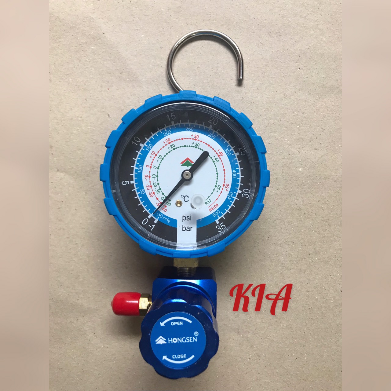 [HCM][Có sẵn] Đồng hồ nạp gas đơn Hong Sen 468 Áp thấp