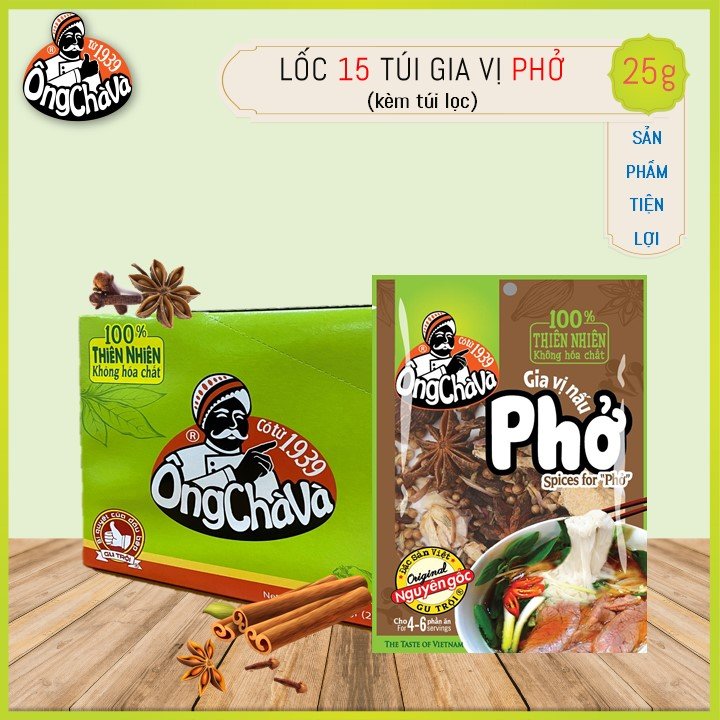 Gia vị nấu phở Ông Chà Và