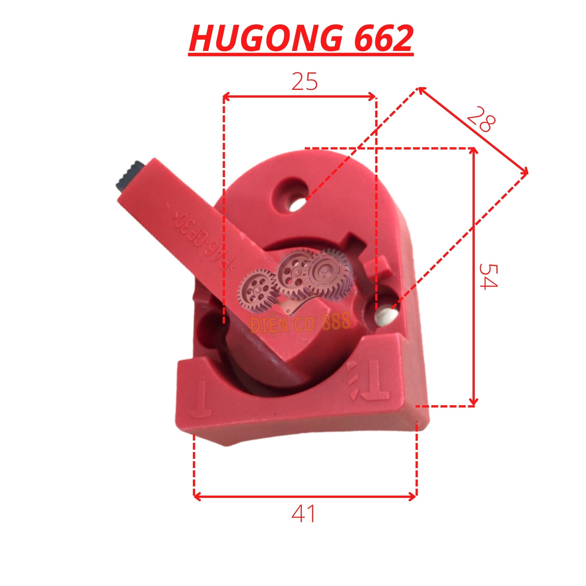 [HCM]Nút chuyển chức năng máy khoan đục HUGONG 662 2 chế độ